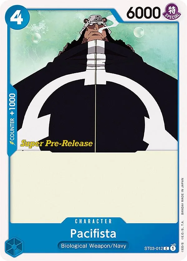 Pacifista card front