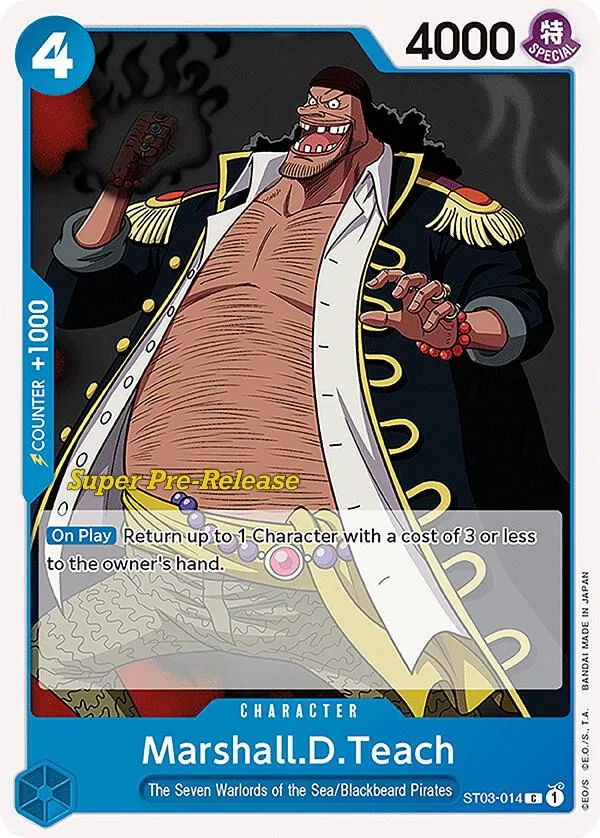 Marshall.D.Teach card front