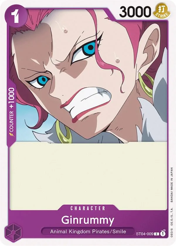 Ginrummy card front