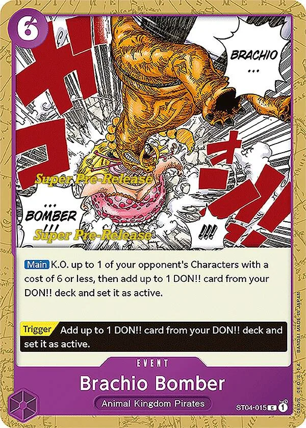 Brachio Bomber card front