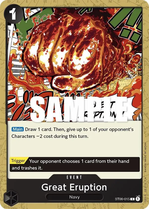 Great Eruption card front