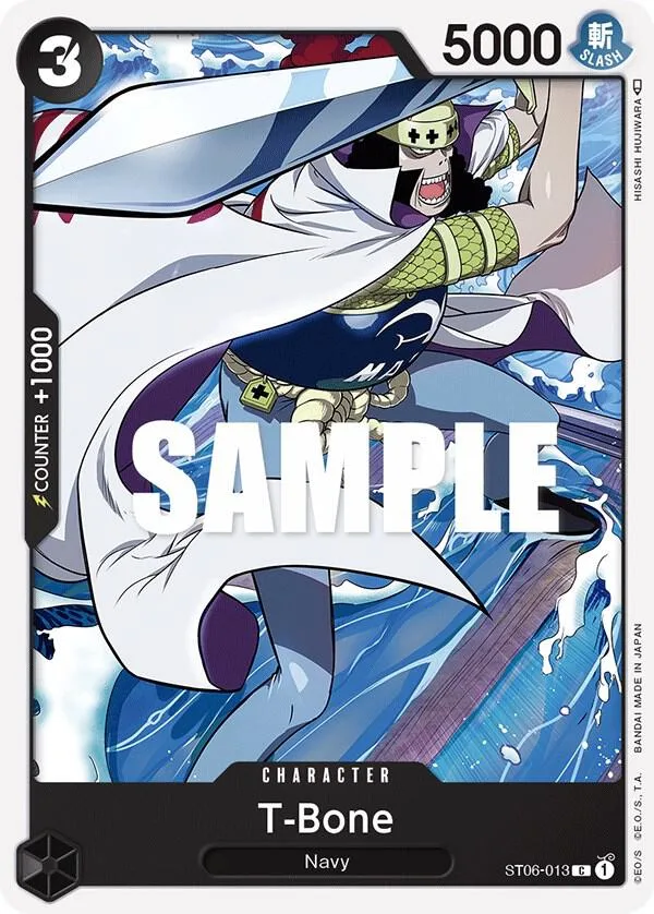 T-Bone card front