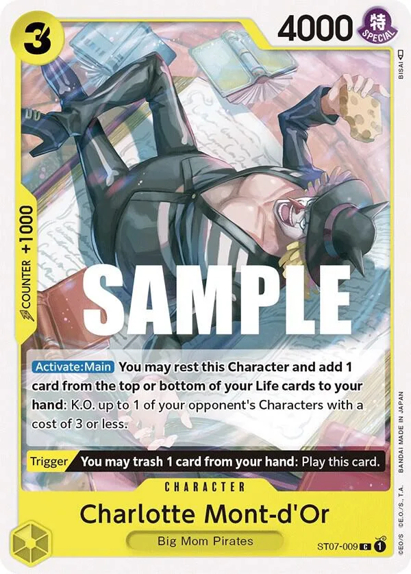 Charlotte Mont-d'Or card front