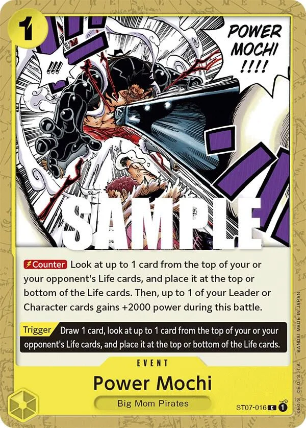 Power Mochi card front