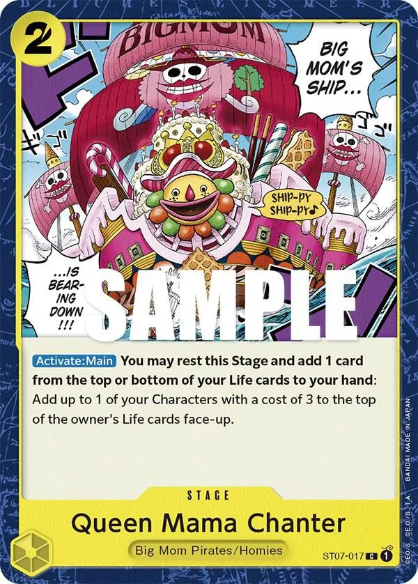 Queen Mama Chanter card front
