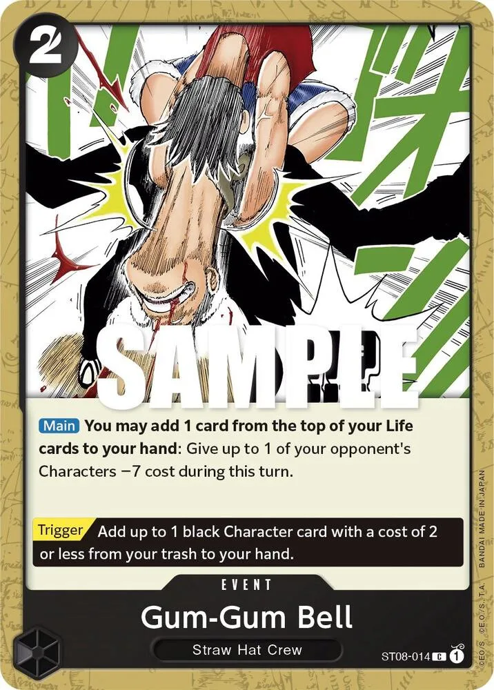 Gum-Gum Bell card front