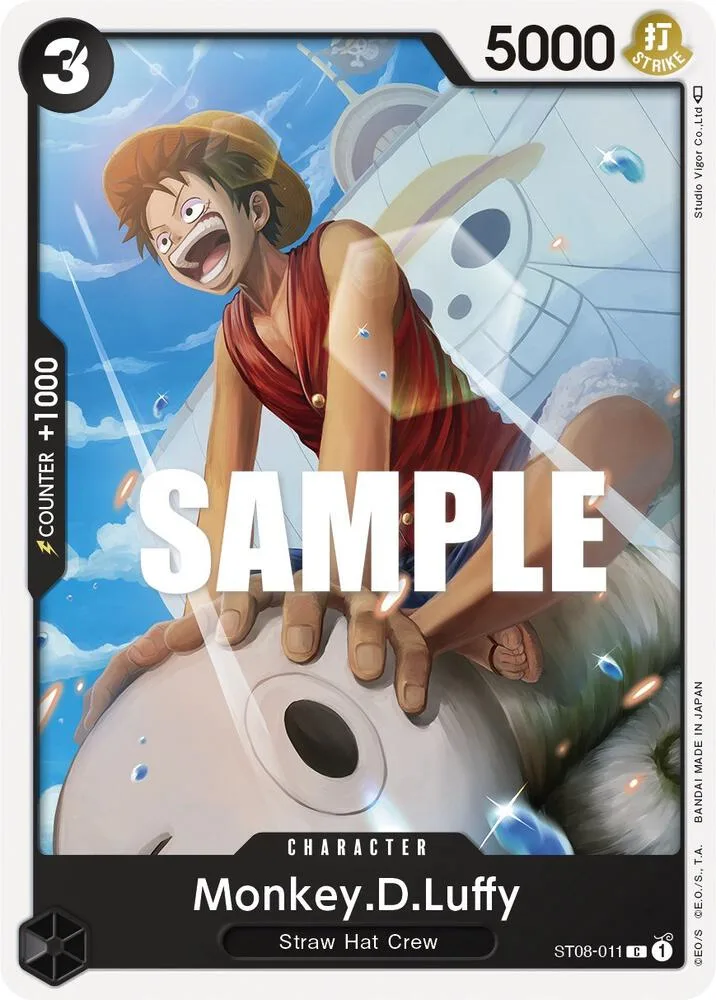 Monkey.D.Luffy card front