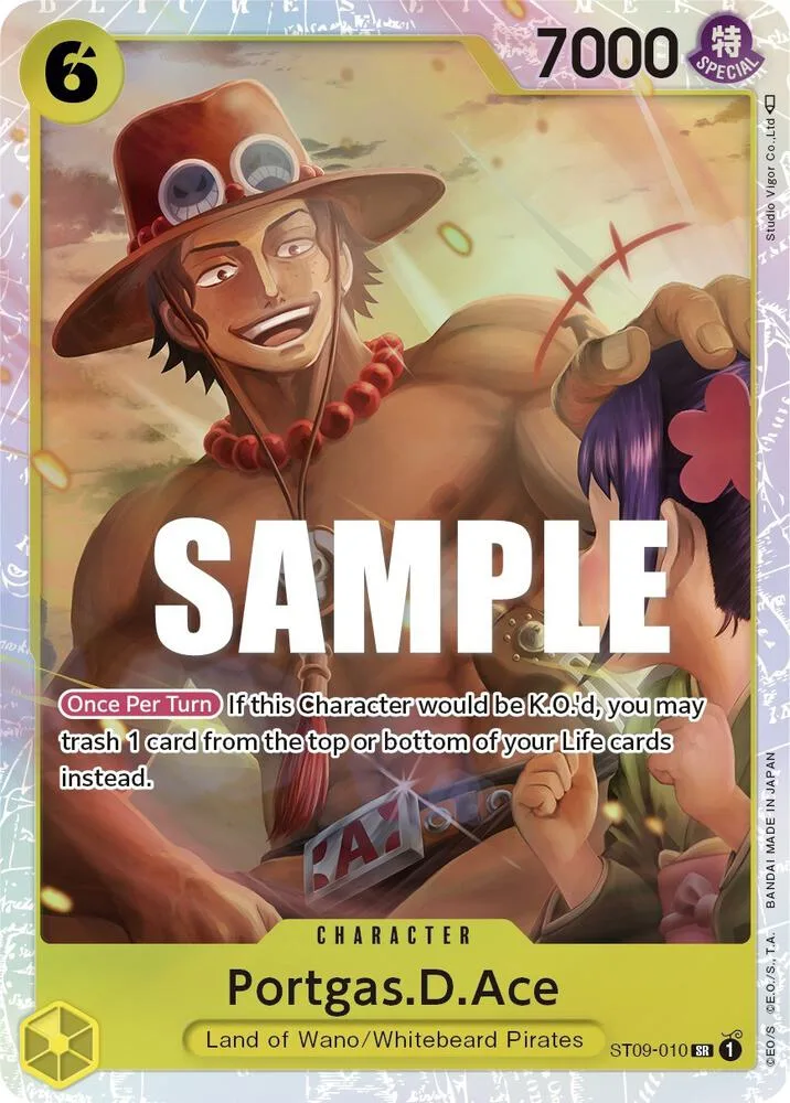 Portgas.D.Ace card front