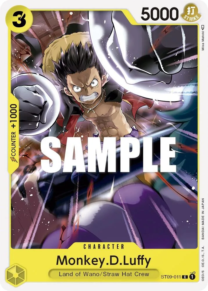 Monkey.D.Luffy card front