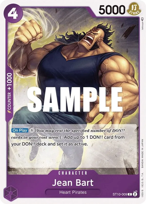 Jean Bart card front