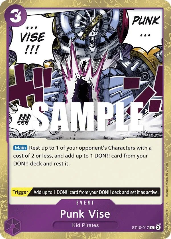 Punk Vise card front