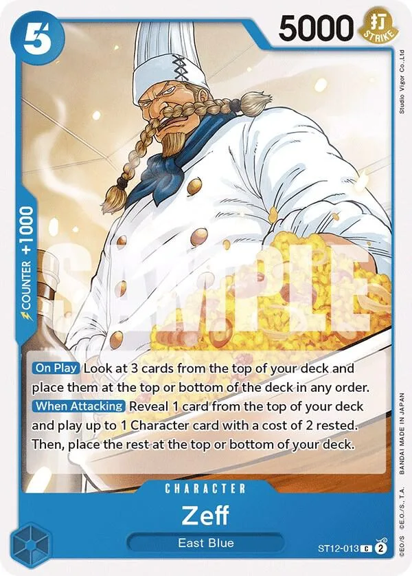 Zeff card front