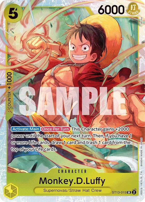 Monkey.D.Luffy card front