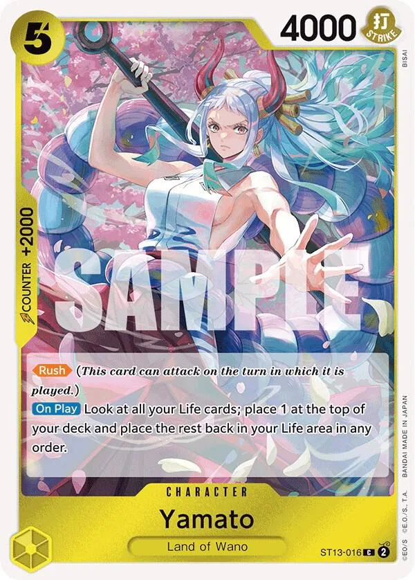 Yamato card front