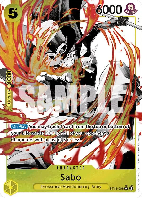 Sabo (Parallel) card front