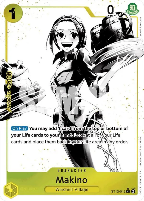 Makino (Parallel) card front