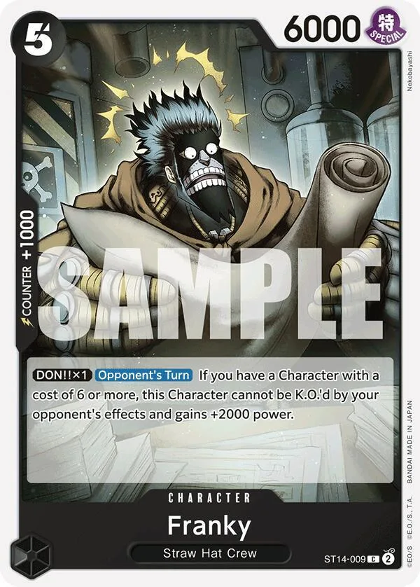 Franky card front