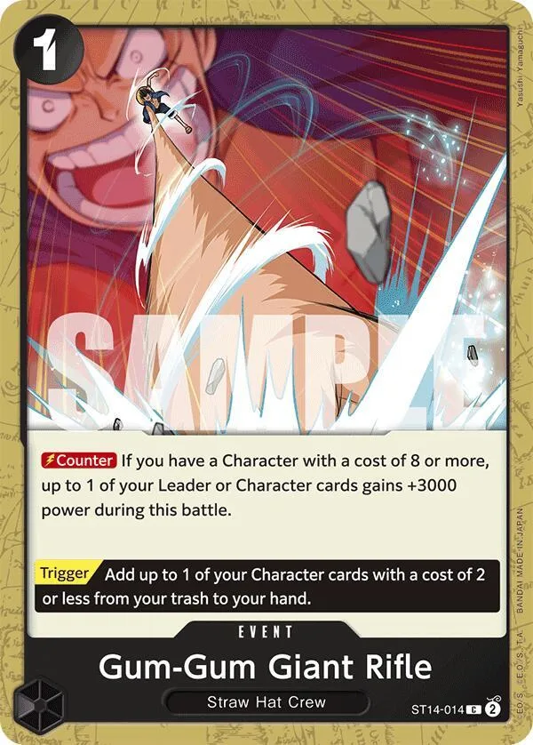 Gum-Gum Giant Rifle card front