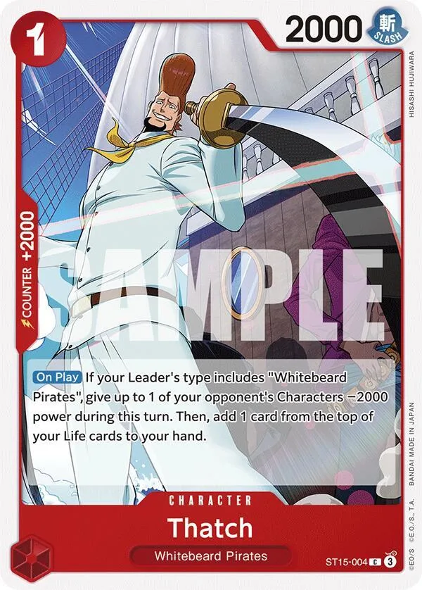 Thatch card front