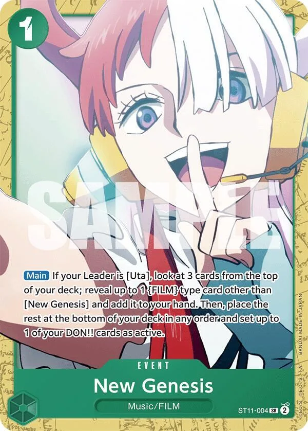 New Genesis card front