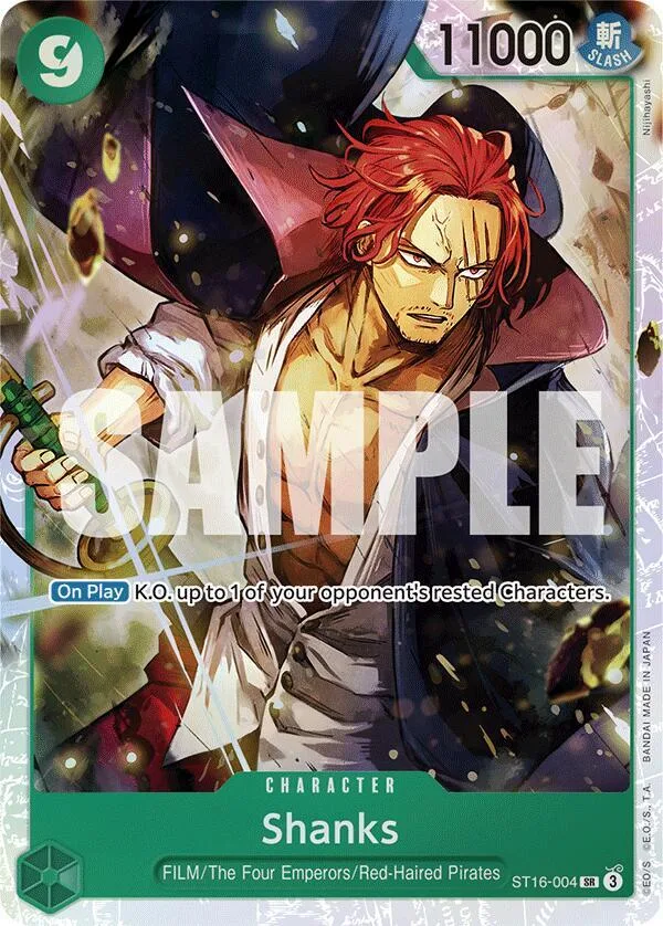 Shanks card front