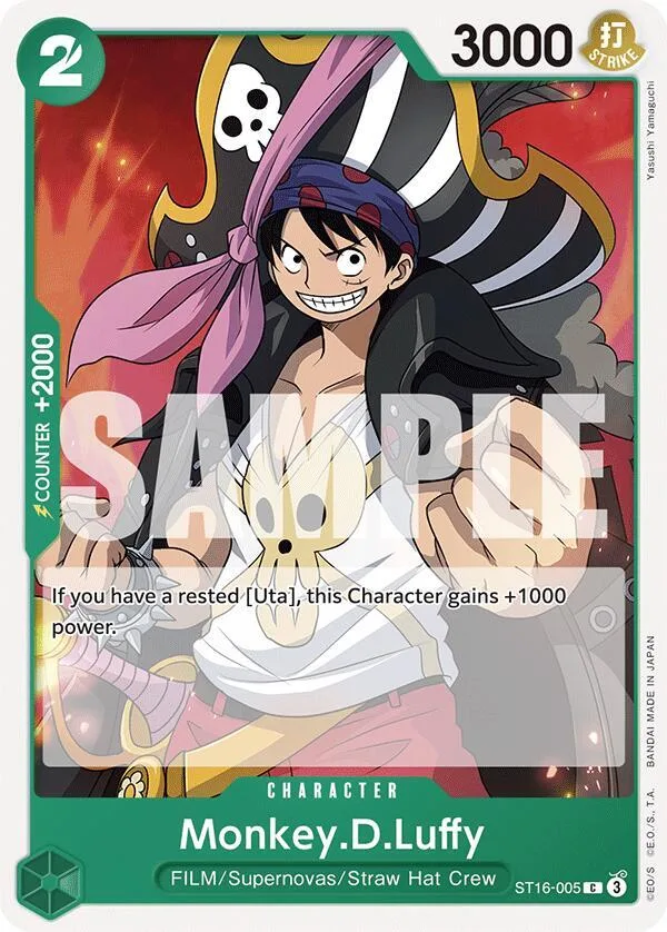Monkey.D.Luffy card front