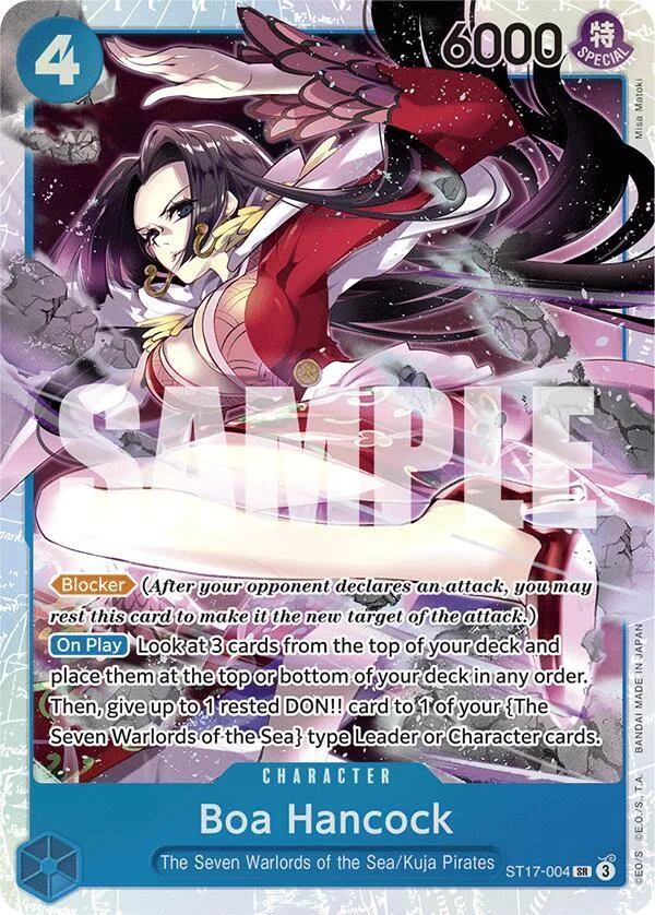 Boa Hancock card front
