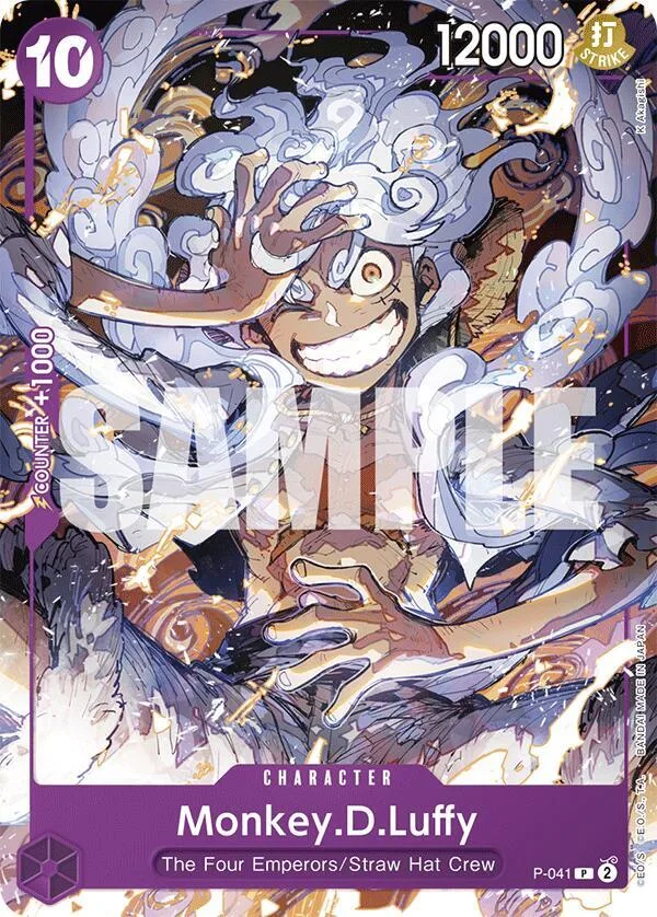 Monkey.D.Luffy card front
