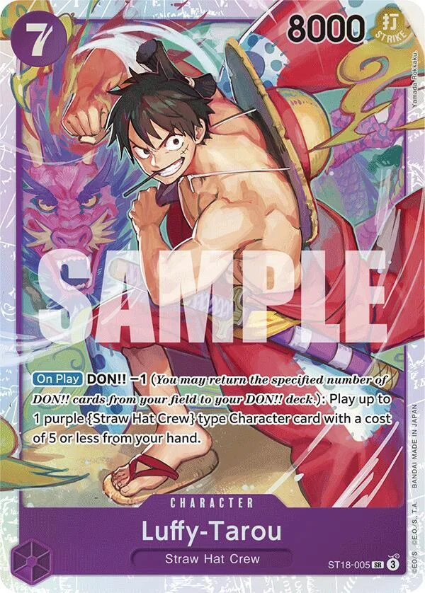 Luffy-Tarou card front