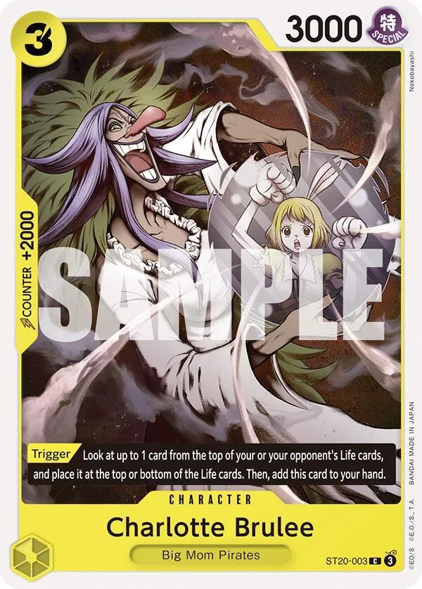 Charlotte Brulee card front