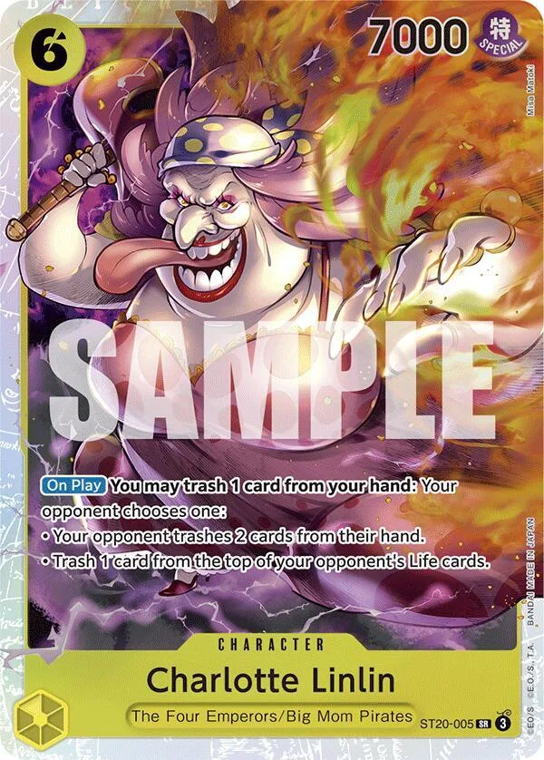 Charlotte Linlin card front