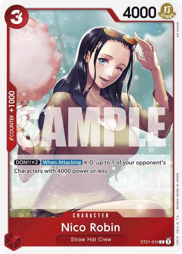 Nico Robin card front
