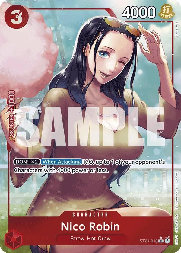 Nico Robin (Parallel) card front