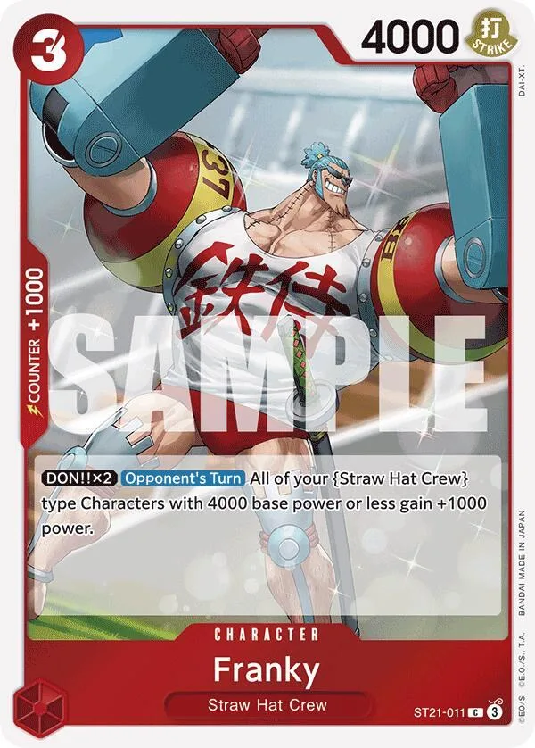 Franky card front