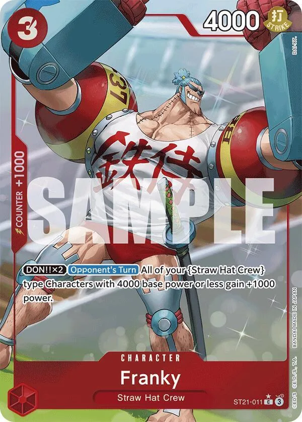 Franky (Parallel) card front