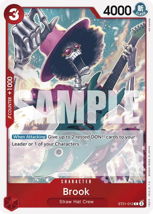 Brook card front