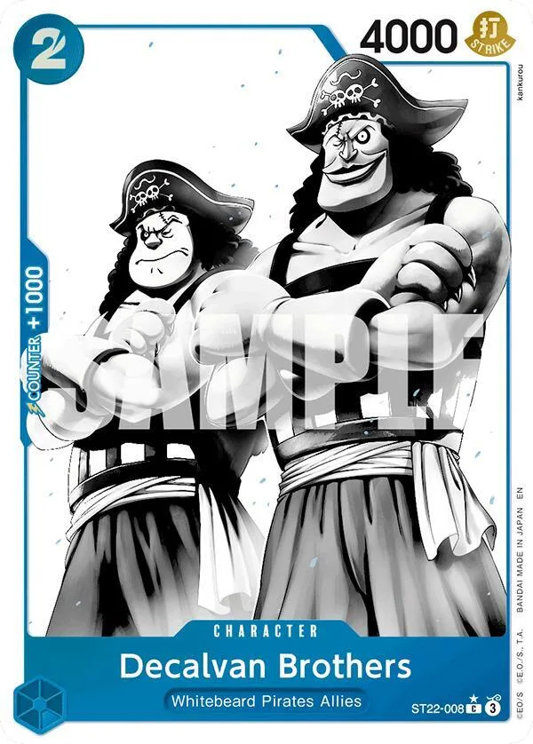 Decalvan Brothers (Parallel) card front