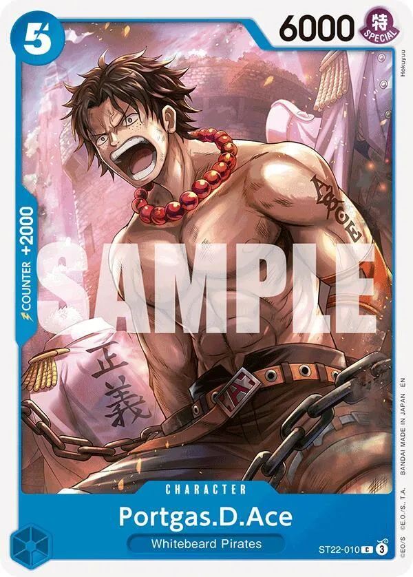 Portgas.D.Ace card front