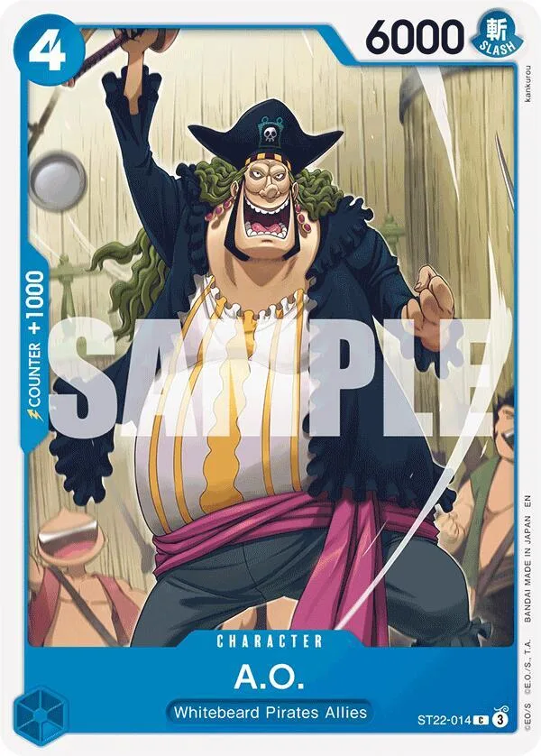 A.O. card front