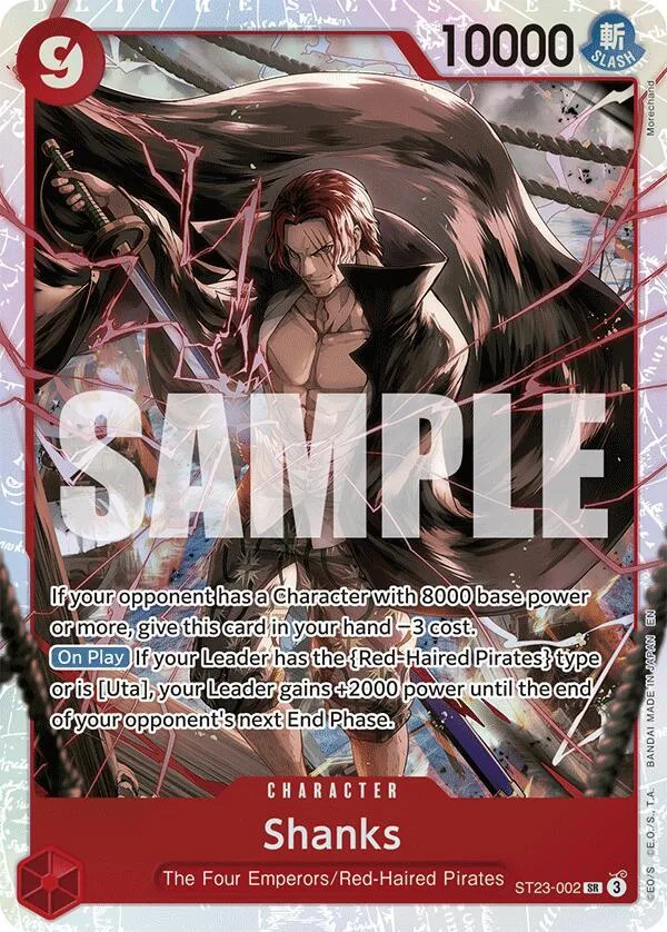 Shanks card front