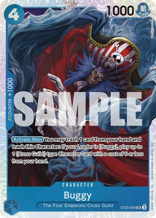 Buggy card front