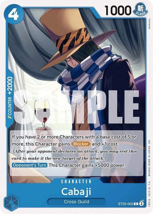 Cabaji card front