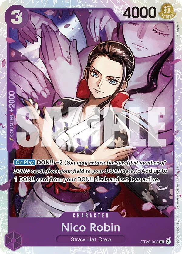 Nico Robin card front