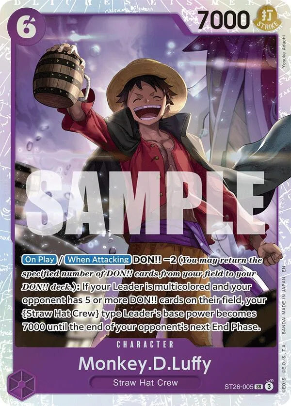 Monkey.D.Luffy card front