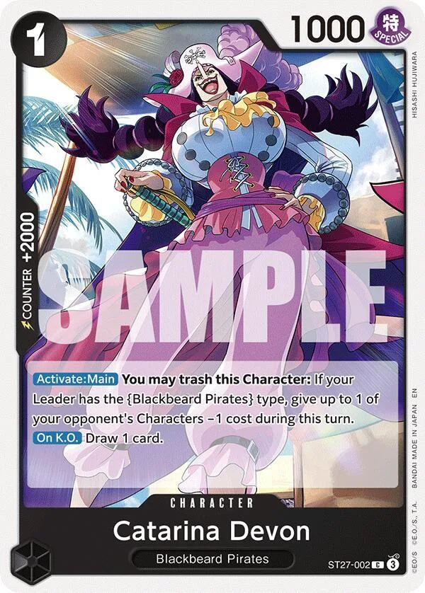 Catarina Devon card front