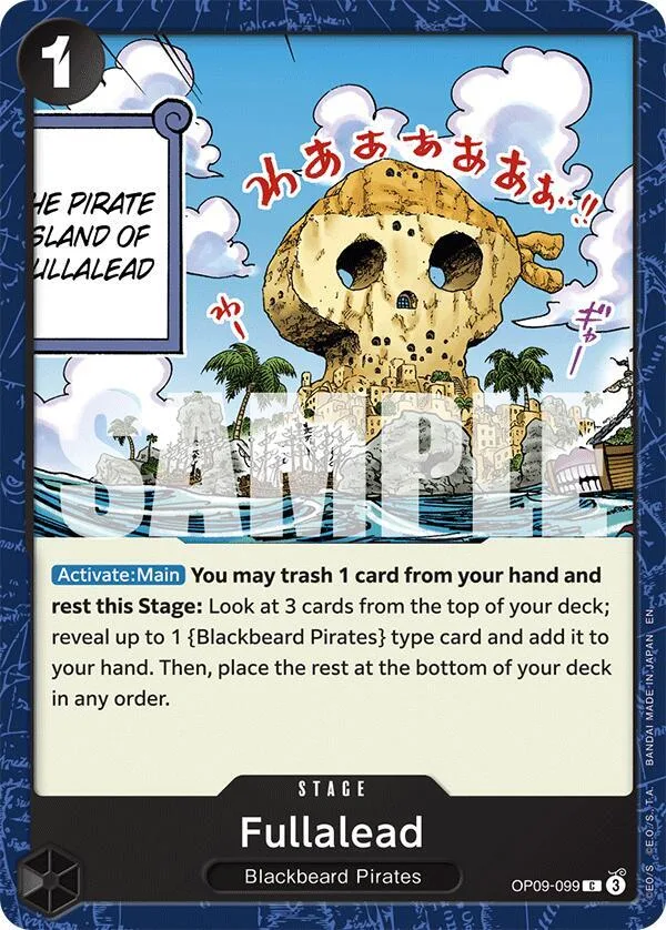 Fullalead card front