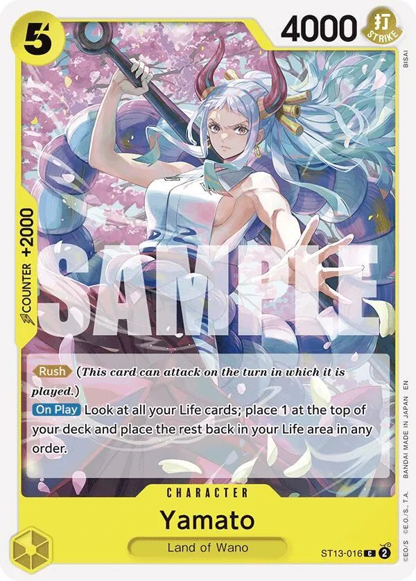 Yamato card front