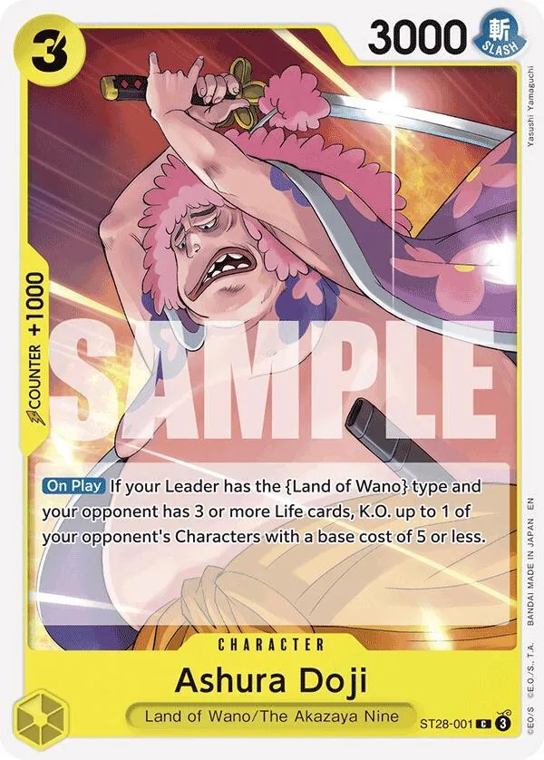 Ashura Doji card front