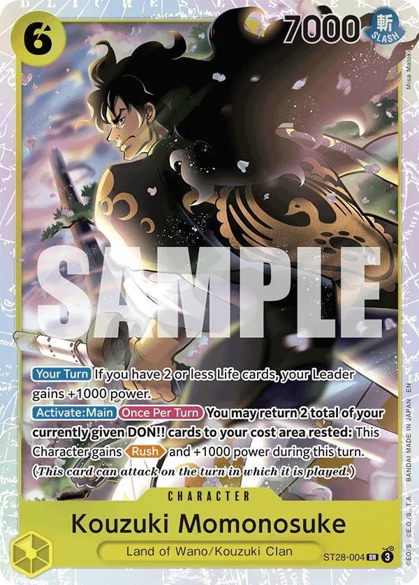 Kouzuki Momonosuke card front