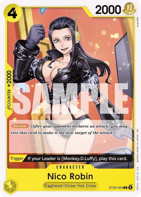Nico Robin card front